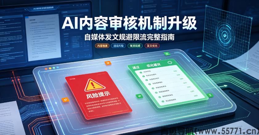 AI内容审核机制升级,自媒体发文规避限流完整指南-青鱼导航 AI内容审核机制升级,自媒体发文规避限流完整指南-青鱼导航